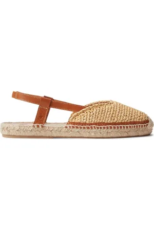 Ralph Lauren Slingback-Espadrilles mit Bast