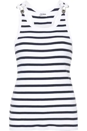 Jean Paul Gaultier Geripptes Tanktop
