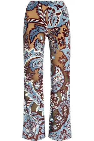 Etro Hose mit Blumenmuster