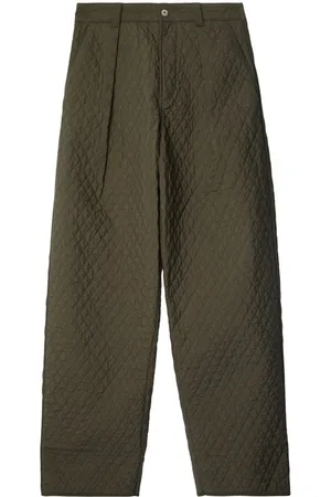 Burberry Gesteppte Hose mit Bügelfalte
