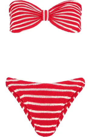 Hunza G Gestreifter Bikini