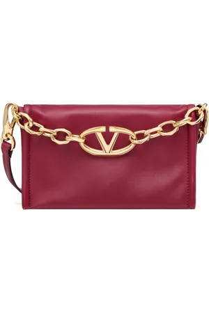 VALENTINO GARAVANI VLogo Chain Clutch