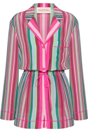 VALENTINO GARAVANI Gestreifter Playsuit
