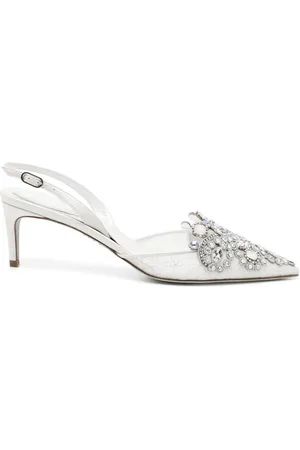 RENE CAOVILLA Veneziana Slingback-Pumps 50mm
