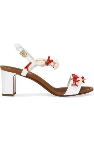 Dolce & Gabbana Keira Sandalen mit Muschelapplikation 60mm