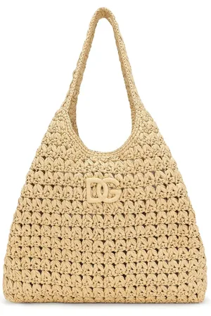 Dolce & Gabbana 3.5 Handtasche aus Bast