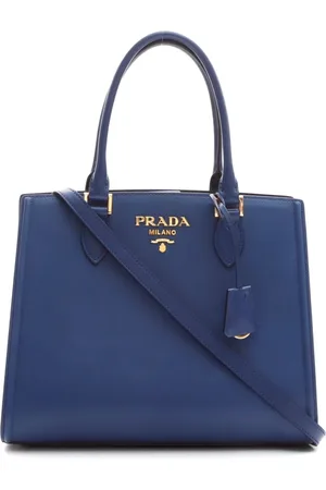 Prada Handtasche mit Logo-Applikation