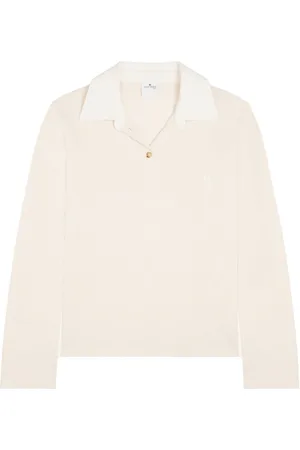 Courrèges Poloshirt mit Kontrastdetails