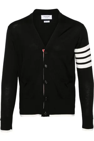 Thom Browne 4-Bar Cardigan aus Schurwolle