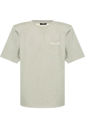 Balmain T-Shirt mit Logo-Stickerei