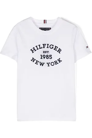 Tommy Hilfiger T-Shirt mit beflocktem Logo