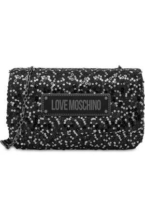 Moschino Umhängetasche mit Kristallen