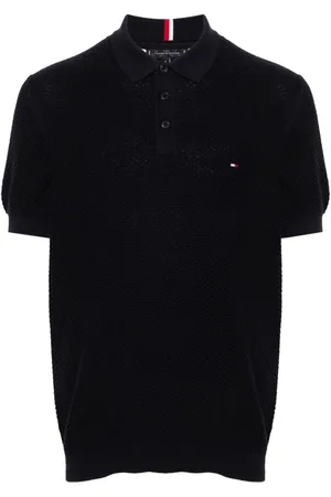 Tommy Hilfiger Poloshirt mit Wabenmuster