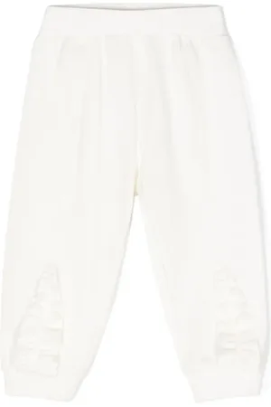 MONNALISA Tapered-Hose mit Logo-Stickerei