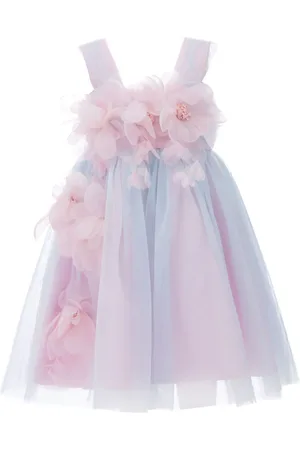 Tulleen Kyra Kleid mit Blumenapplikation