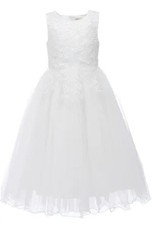 Tulleen Besticktes Halsey Kleid