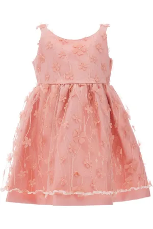 Tulleen Ravine Kleid mit Blumenapplikation