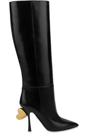 Moschino Stiefel mit Design-Absatz