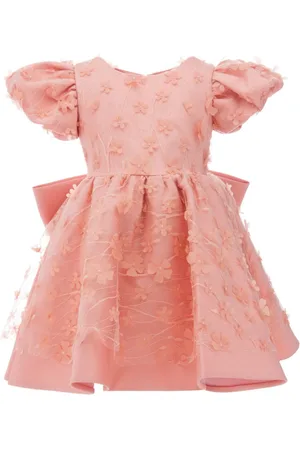 Tulleen Moneta Kleid mit Blumenapplikation