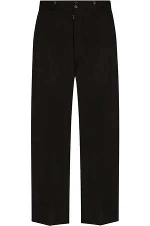 Maison Margiela Wollhose mit Ziernähten