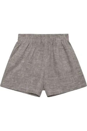 ANINE BING Karierte Shorts