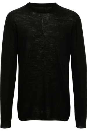 Rick Owens Biker Level Schurwollpullover