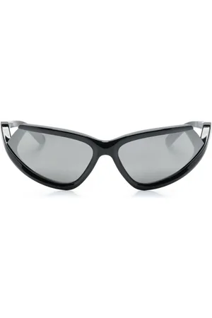 Balenciaga Side Xpander Cat Sonnenbrille im Biker-Look