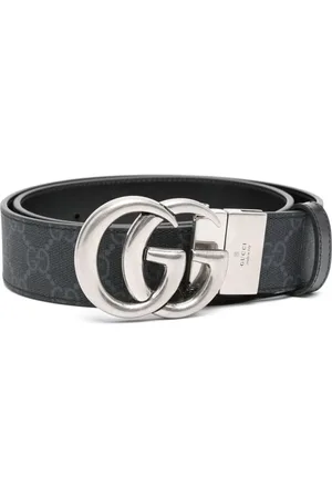 Gucci Wendbarer Gürtel aus GG Supreme-Canvas