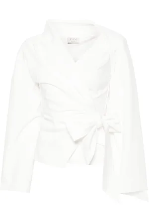 V:PM ATELIER Deby Bluse mit Taillenschnürung