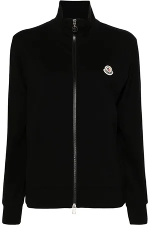 Moncler Jeansjacke mit Logo-Applikation