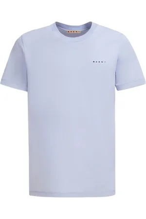 Marni T-Shirt mit Logo-Stickerei
