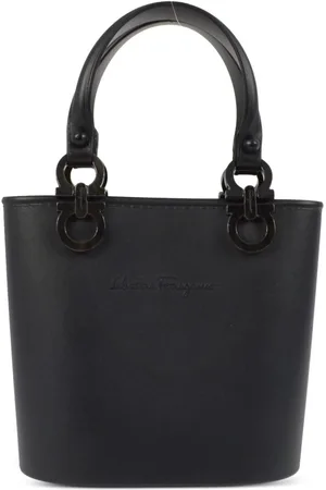 Salvatore Ferragamo 1990-2000s Gancini Shopper