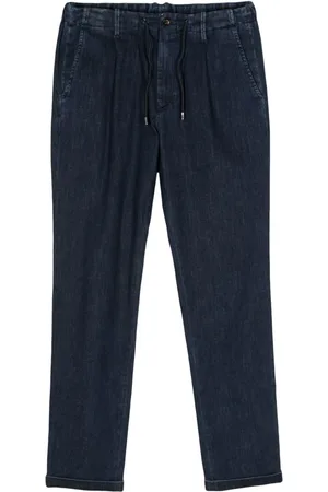 MOORER Wilton Jeans mit Kordelzug