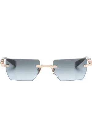 Balmain Sonnenbrille mit eckigem Gestell