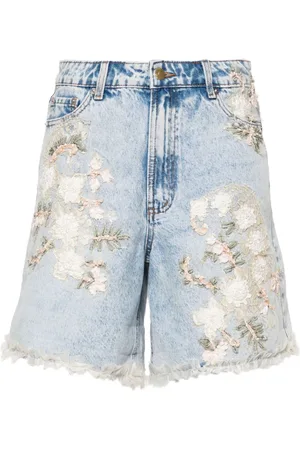 LOULOU Jeans-Shorts mit hohem Bund