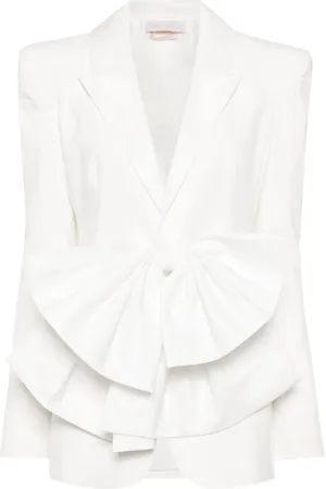 Saiid Kobeisy Blazer mit Oversized-Schleife