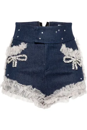 LOULOU Jeans-Shorts mit hohem Bund