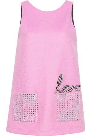 LOULOU Minikleid mit Strass