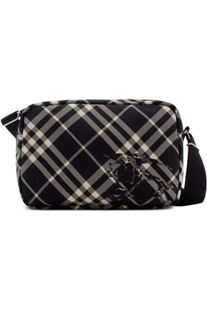 Burberry Karierte Umhängetasche mit EKD-Applikation