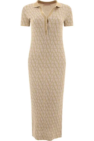 VALENTINO GARAVANI Toile Iconographe Jacquard-Kleid