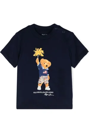 Ralph Lauren T-Shirt mit Polo Bear-Print
