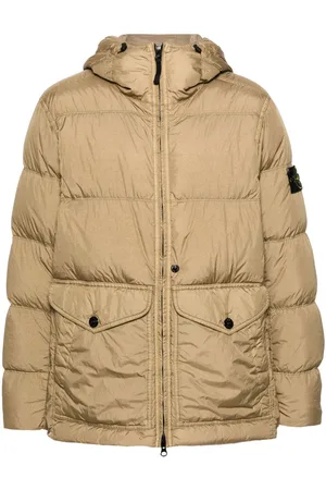 Stone Island Gefütterte Kapuzenjacke