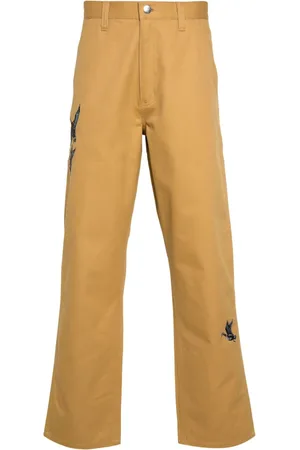 Carhartt Gerade Hose mit Entenstickerei