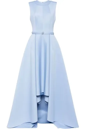 Saiid Kobeisy Asymmetrisches Neopren-Abendkleid