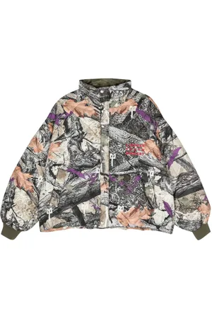 Liberal Youth Ministry Gefütterte Jacke mit abstraktem Print
