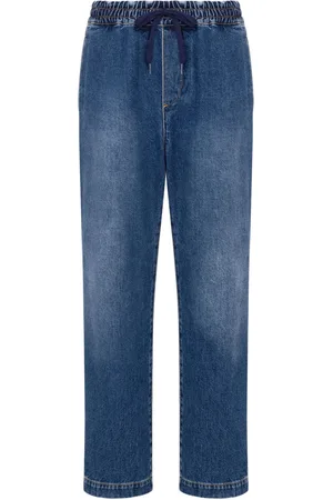 Moschino Straight-Leg-Jeans mit Logo-Applikation