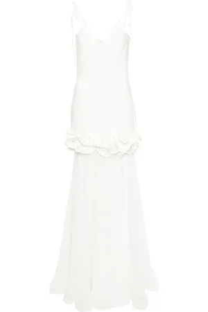 Ana Radu Kleid mit Blumenapplikation