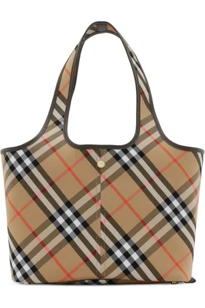 Burberry Kleine Tote Bag mit Check