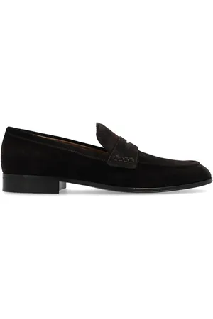 Gianvito Rossi George Penny-Loafer aus Wildleder