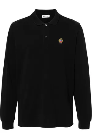 Bally Besticktes Poloshirt aus Bio-Baumwolle